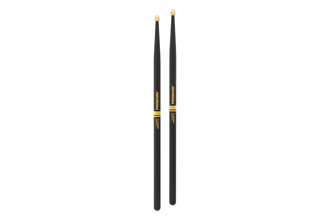 ProMark Rebound 5A ActiveGrip Hickory Drumstick, Acorn Wood Tip - Image 3