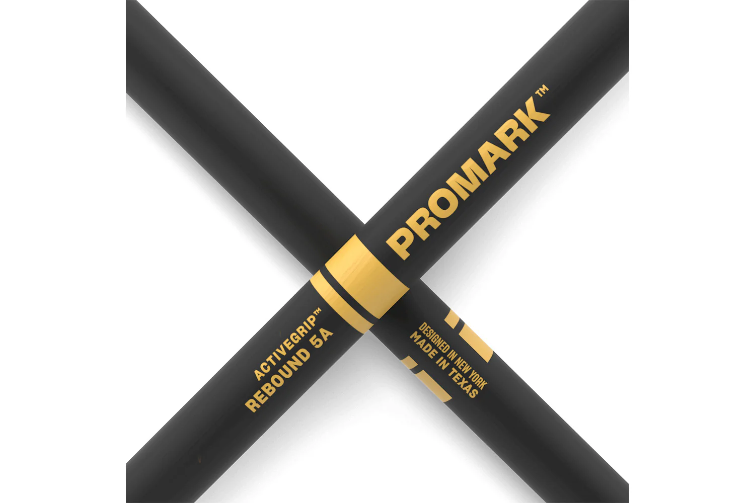 ProMark Rebound 5A ActiveGrip Hickory Drumstick, Acorn Wood Tip - Image 5