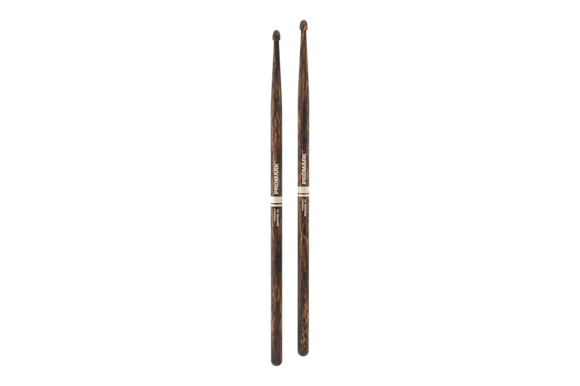 ProMark Rebound 5A FireGrain Hickory Drumstick, Acorn Wood Tip - Image 3