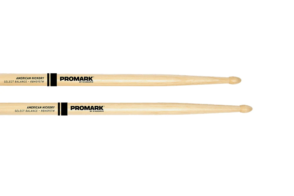 Promark Rebound 5B .595" Hickory Tear Drop Wood Tip