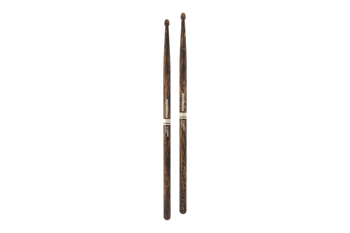 ProMark Rebound 5B FireGrain Hickory Drumstick, Acorn Wood Tip - Image 3