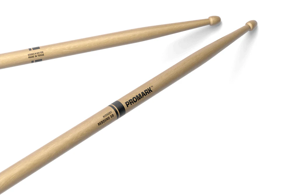 Promark Rebound 5B Hickory Drumstick, Acorn Wood Tip - Image 5