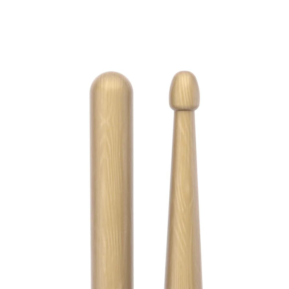 Promark Rebound 5B Hickory & FireGrain Drumstick, Acorn Wood Tip (แพ็ค 4 คู่) - Image 8