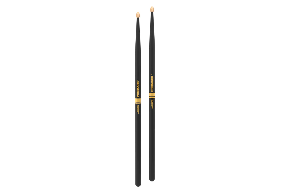 ProMark Rebound 7A ActiveGrip Hickory Drumstick, Acorn Wood Tip - Image 3