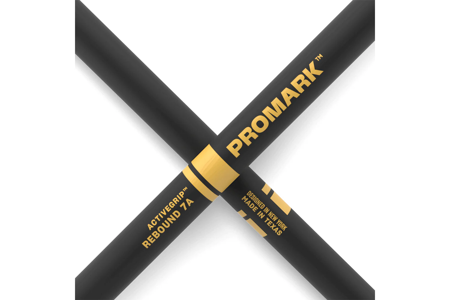 ProMark Rebound 7A ActiveGrip Hickory Drumstick, Acorn Wood Tip - Image 5