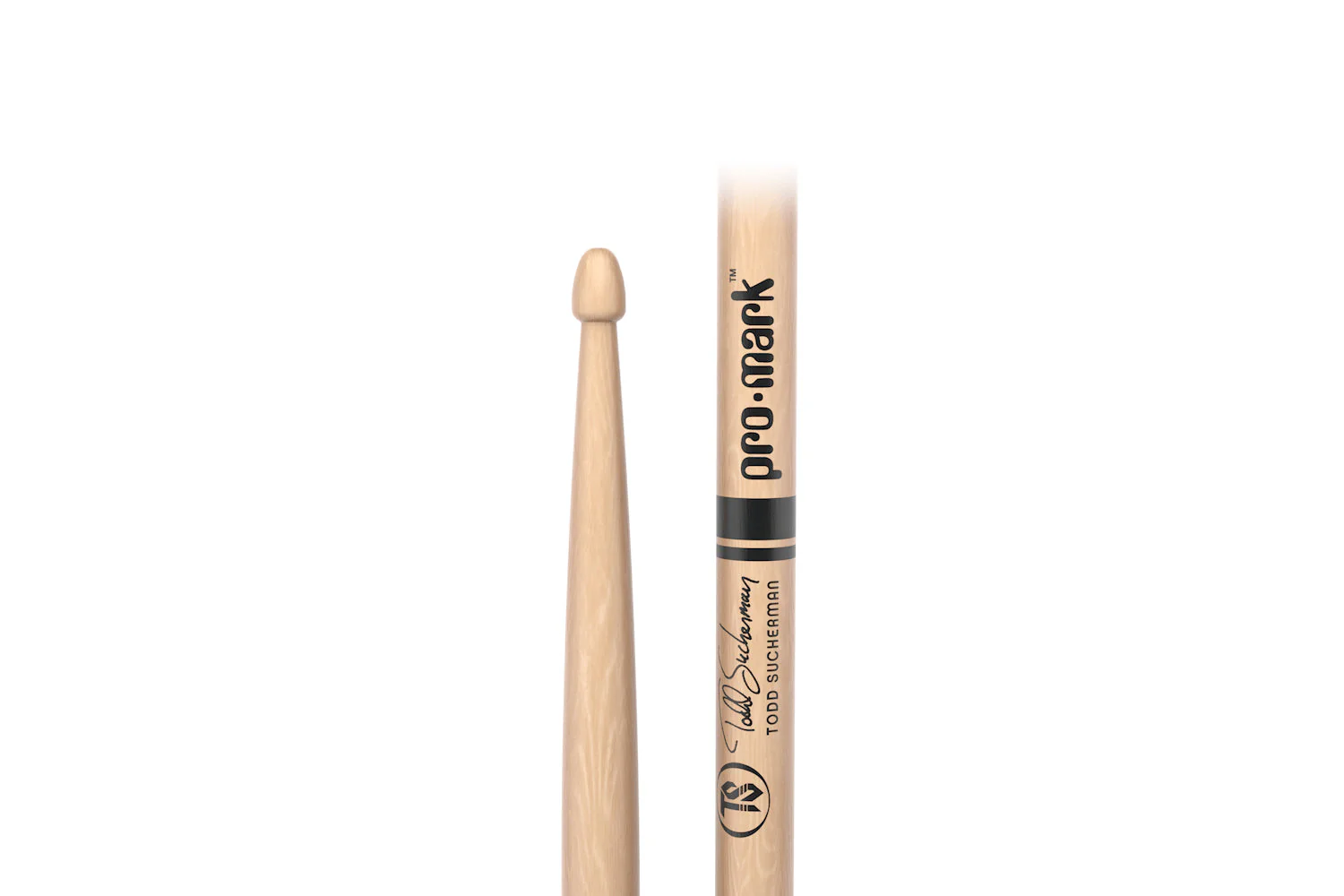 Promark Todd Sucherman 330 Maple Drumstick, Wood Tip