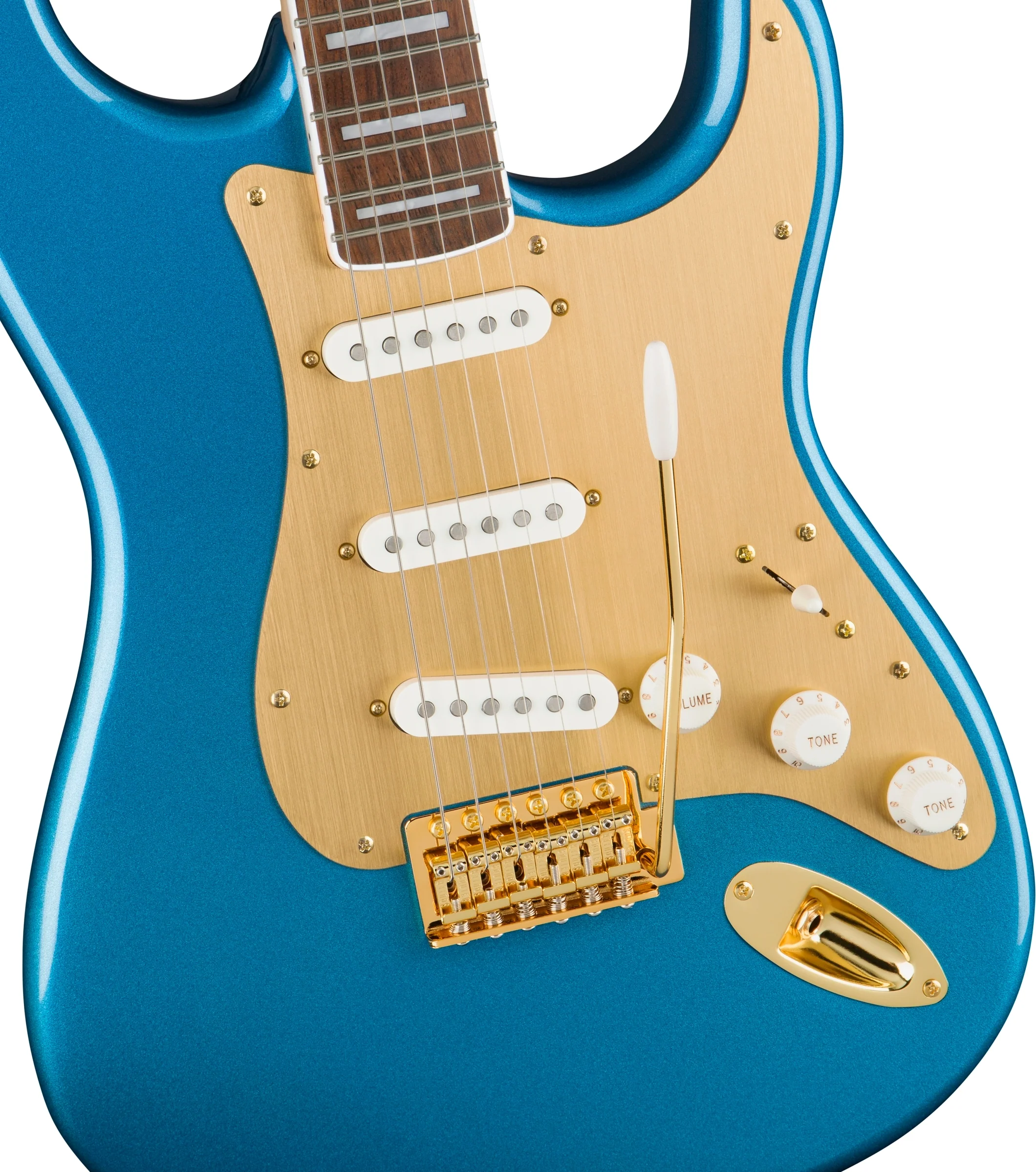 Squier 40th Anniversary Stratocaster, Gold Edition - Image 10
