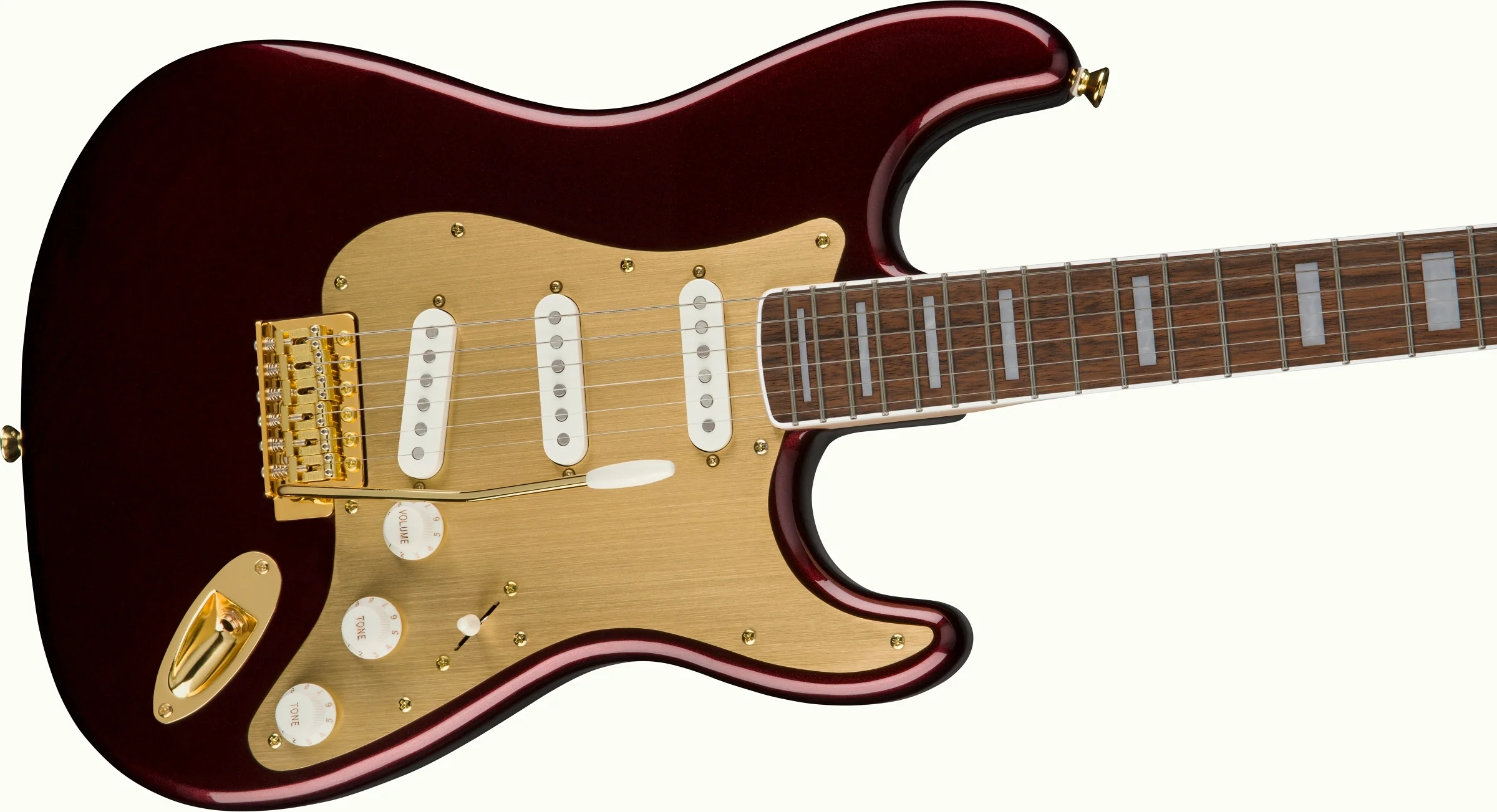 Squier 40th Anniversary Stratocaster, Gold Edition - Image 15
