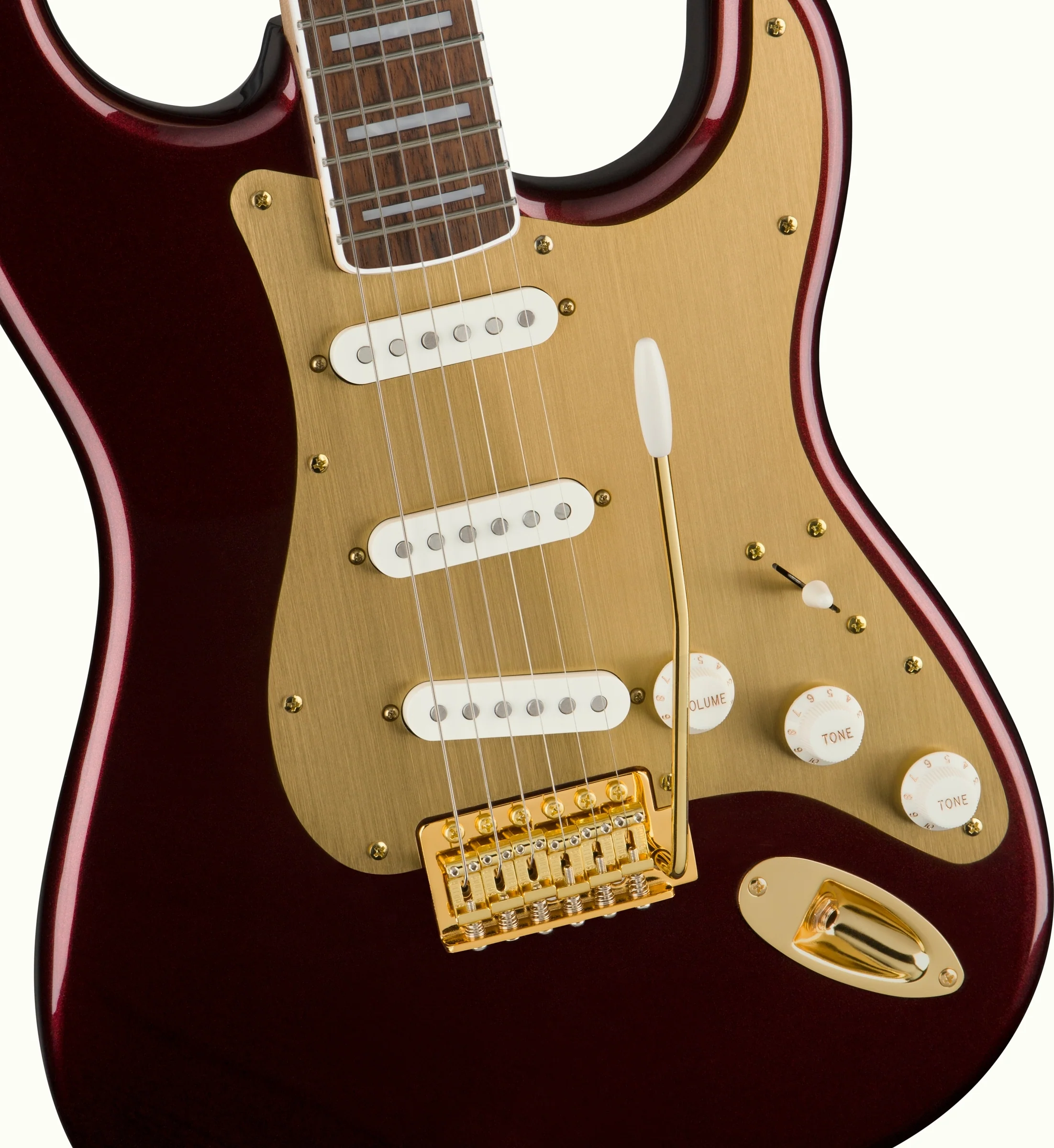 Squier 40th Anniversary Stratocaster, Gold Edition - Image 16