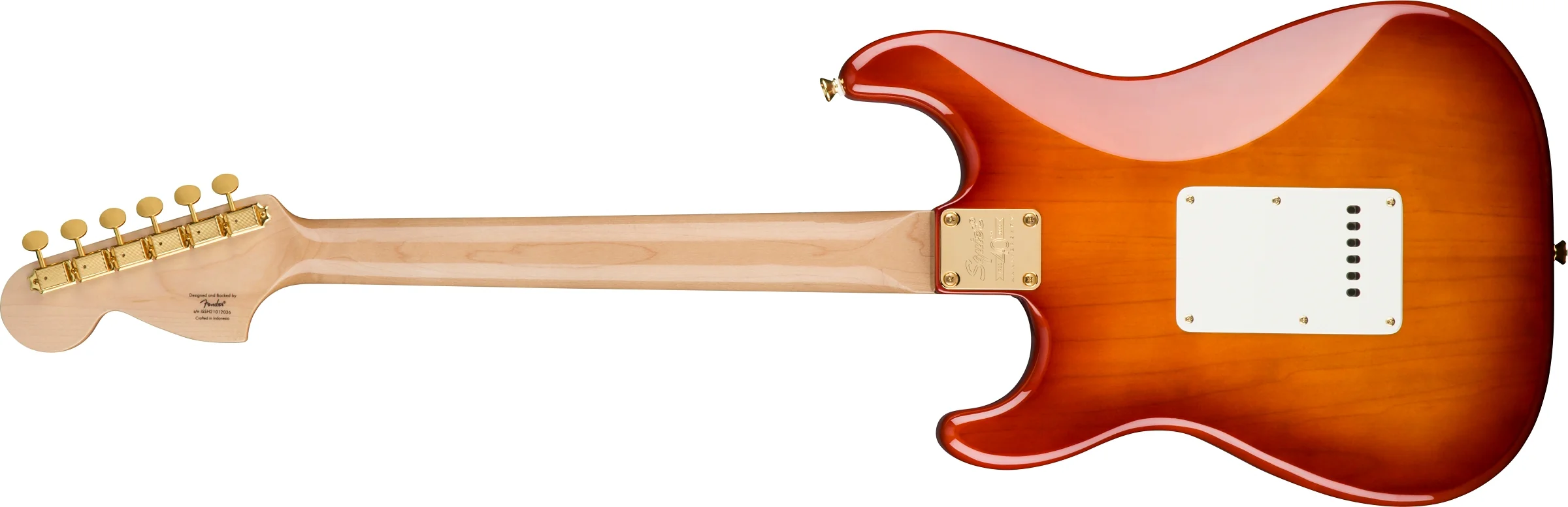 Squier 40th Anniversary Stratocaster, Gold Edition - Image 5