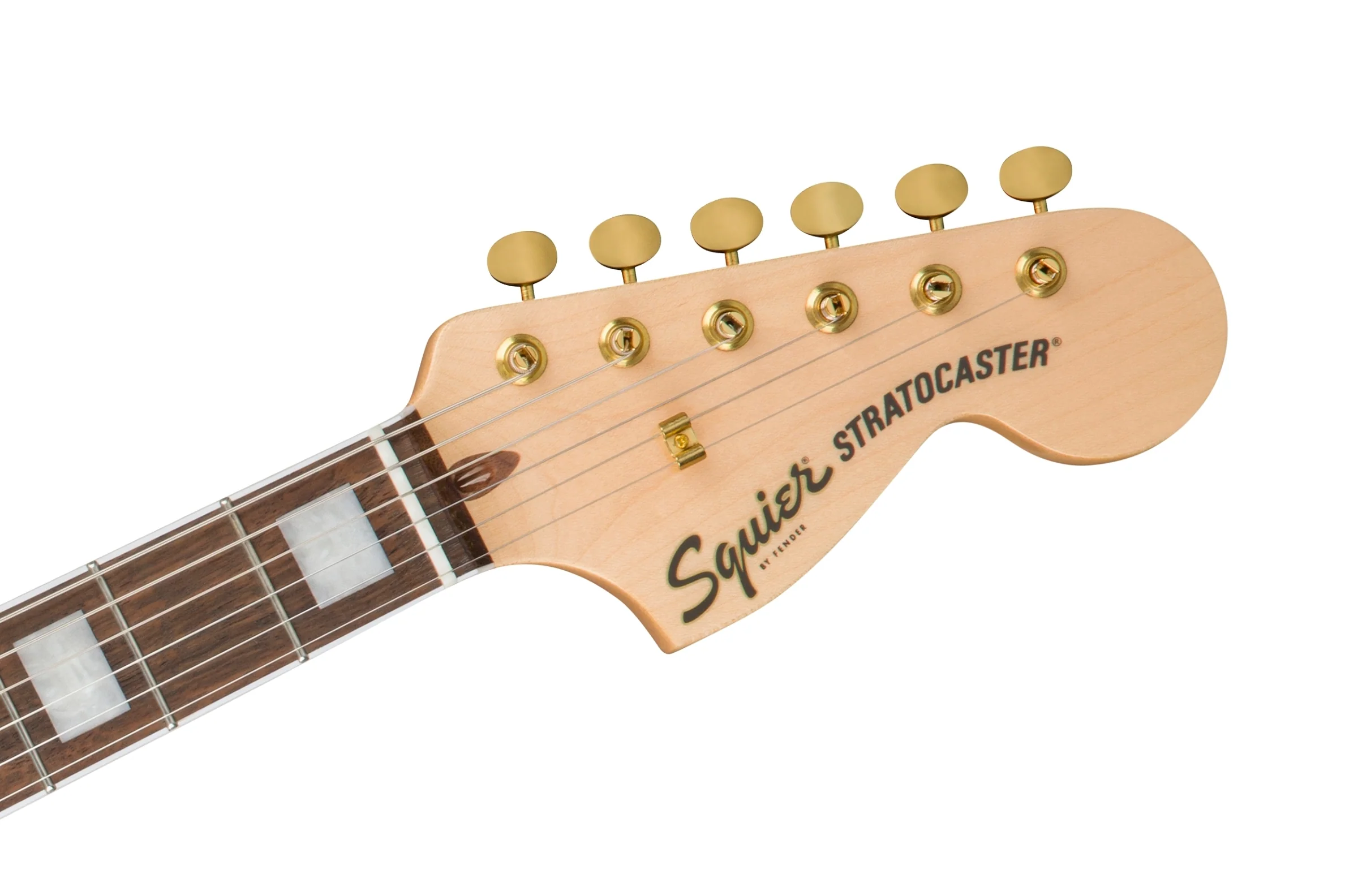 Squier 40th Anniversary Stratocaster, Gold Edition - Image 6