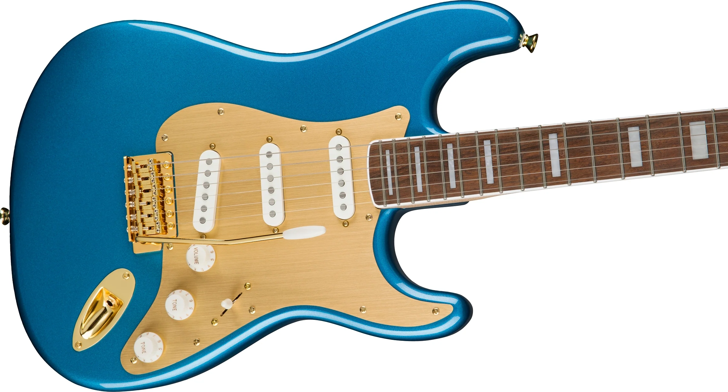 Squier 40th Anniversary Stratocaster, Gold Edition - Image 9