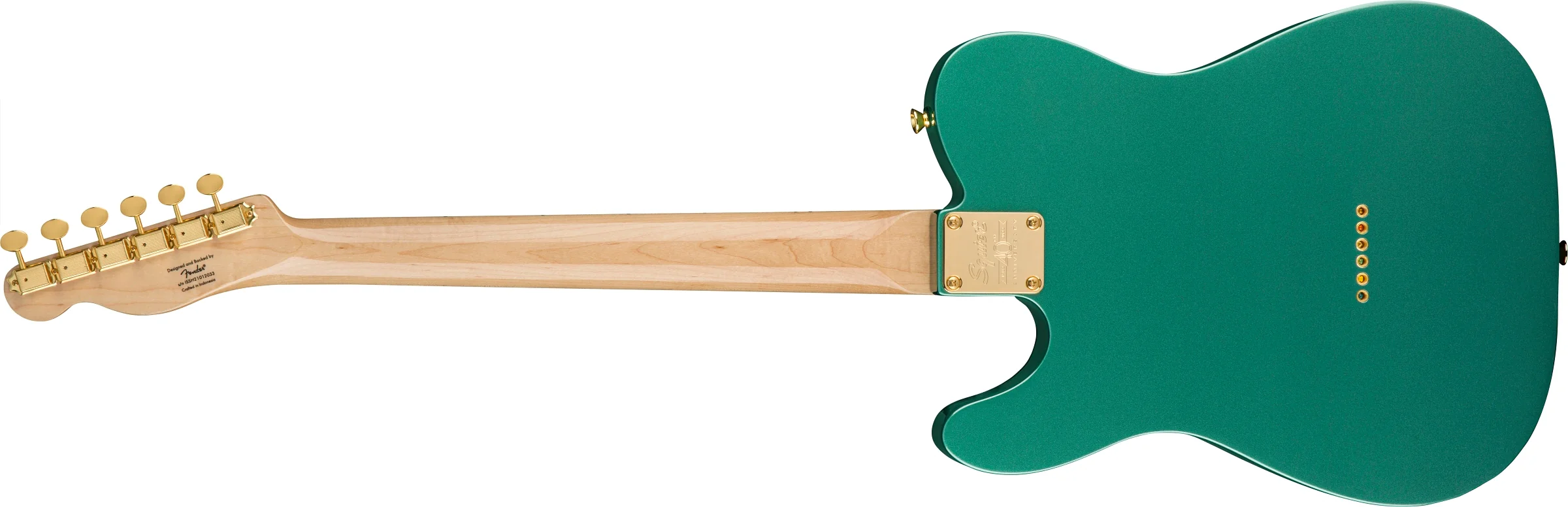 Squier 40th Anniversary Telecaster, Gold Edition - Image 11