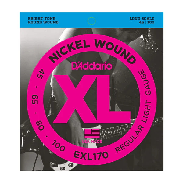 Daddario EXL170 Nickel Wound Bass, Light, 45-100, Long Scale - Image 5