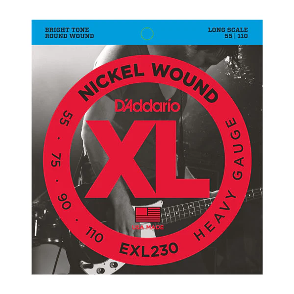 Daddario EXL230 Nickel Wound Bass, Heavy, 55-110, Long Scale - Image 5