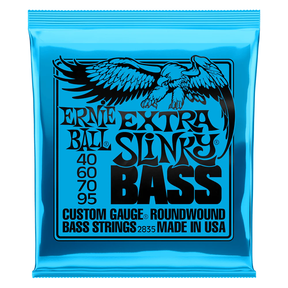 Ernie Ball Extra Slinky Nickel Wound Electric Bass Strings 40-95 - Image 3