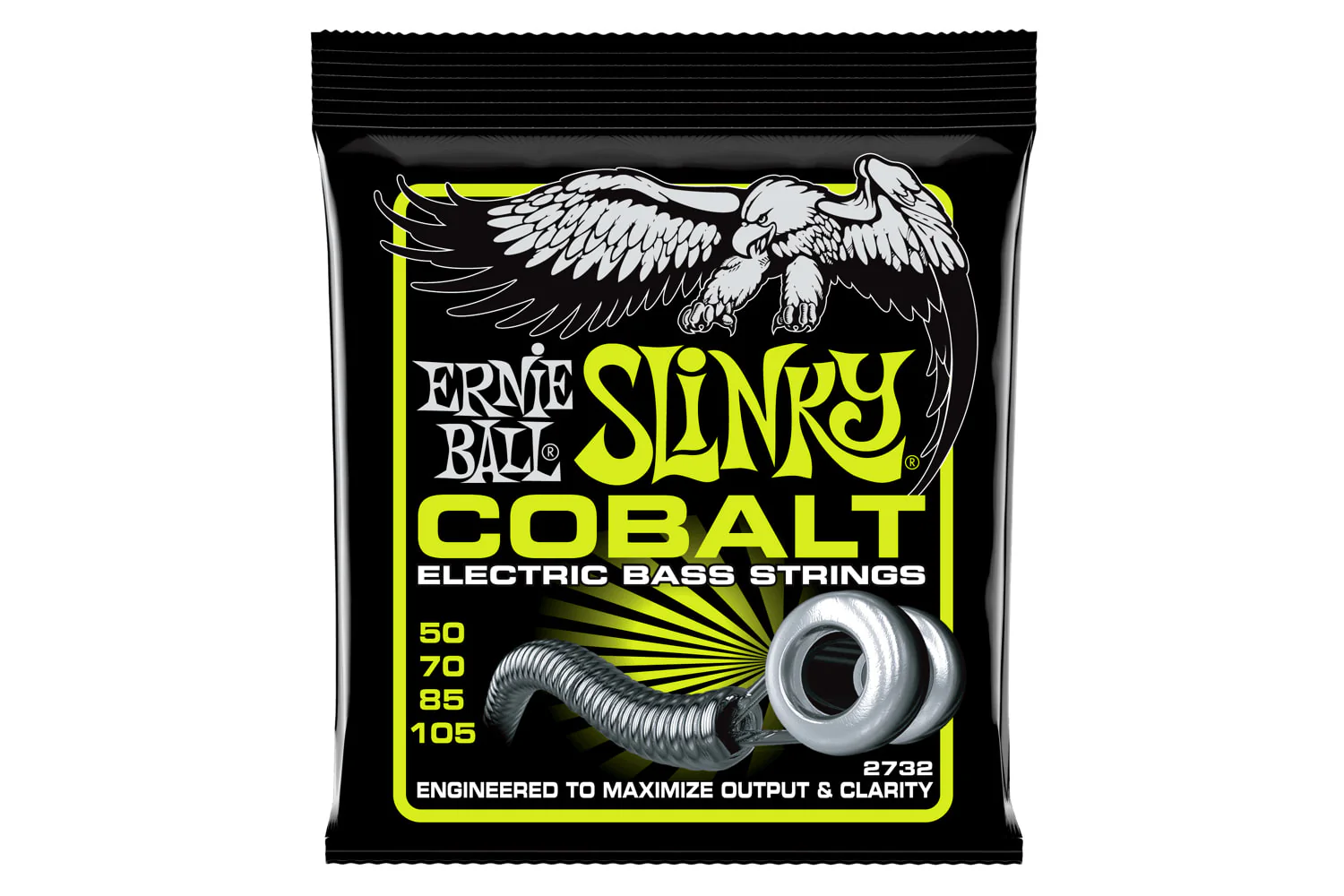 Ernie Ball Regular Slinky Cobalt Electric Bass Strings 50-105