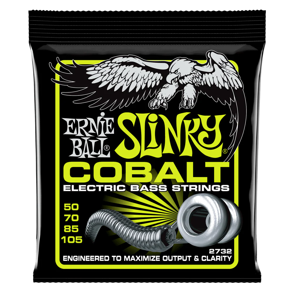 Ernie Ball Regular Slinky Cobalt Electric Bass Strings 50-105 - Image 2