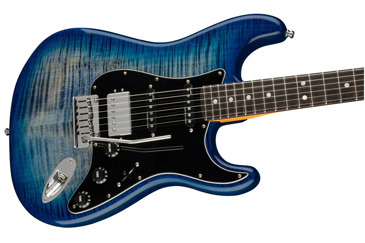 Fender Limited Edition American Ultra Stratocaster HSS Denim Burst - Image 4
