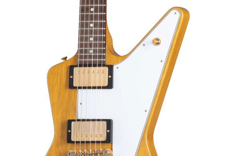 Gibson 1958 Korina Explorer Reissue (White Pickguard) - Image 3