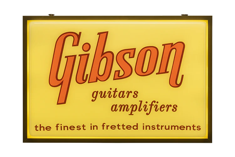 Gibson Vintage Lighted Sign - Guitars & Amplifiers - Image 4