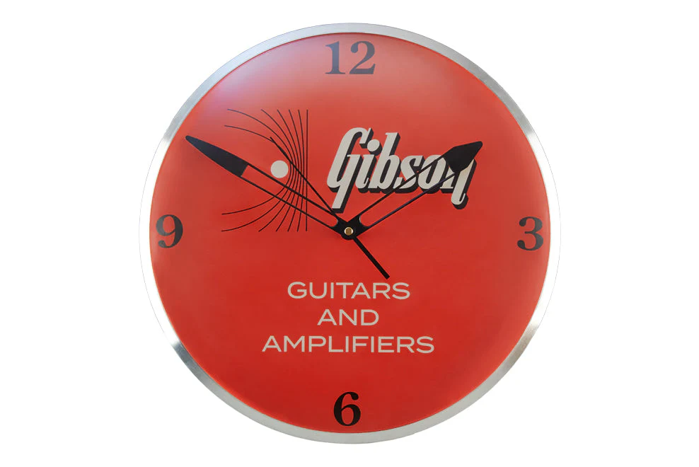 Gibson Vintage Lighted Wall Clock - Kalamazoo