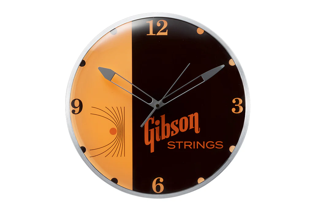 Gibson Vintage Lighted Wall Clock - Strings - Image 2
