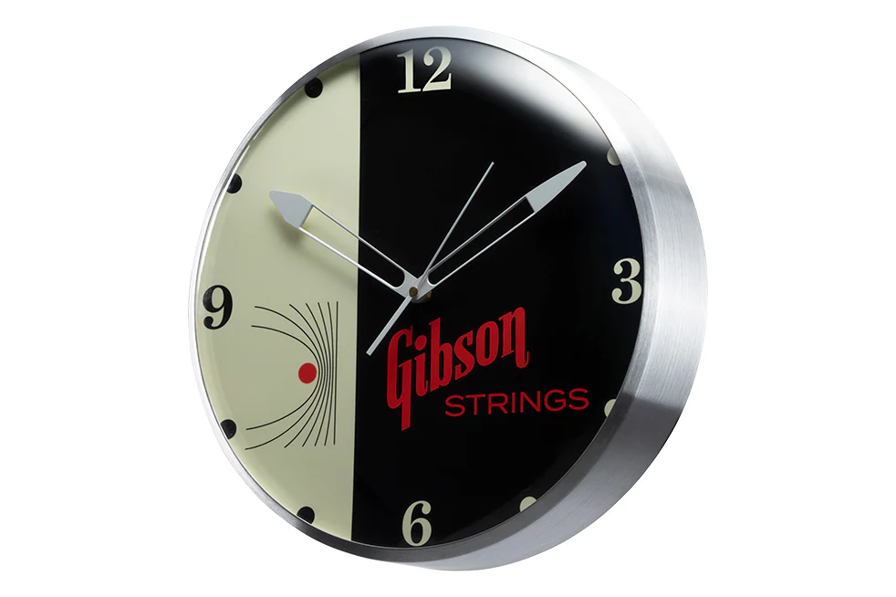 Gibson Vintage Lighted Wall Clock - Strings - Image 3