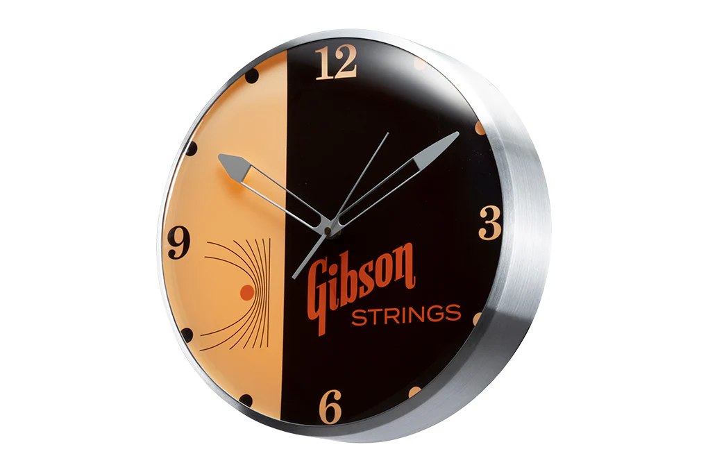 Gibson Vintage Lighted Wall Clock - Strings - Image 4