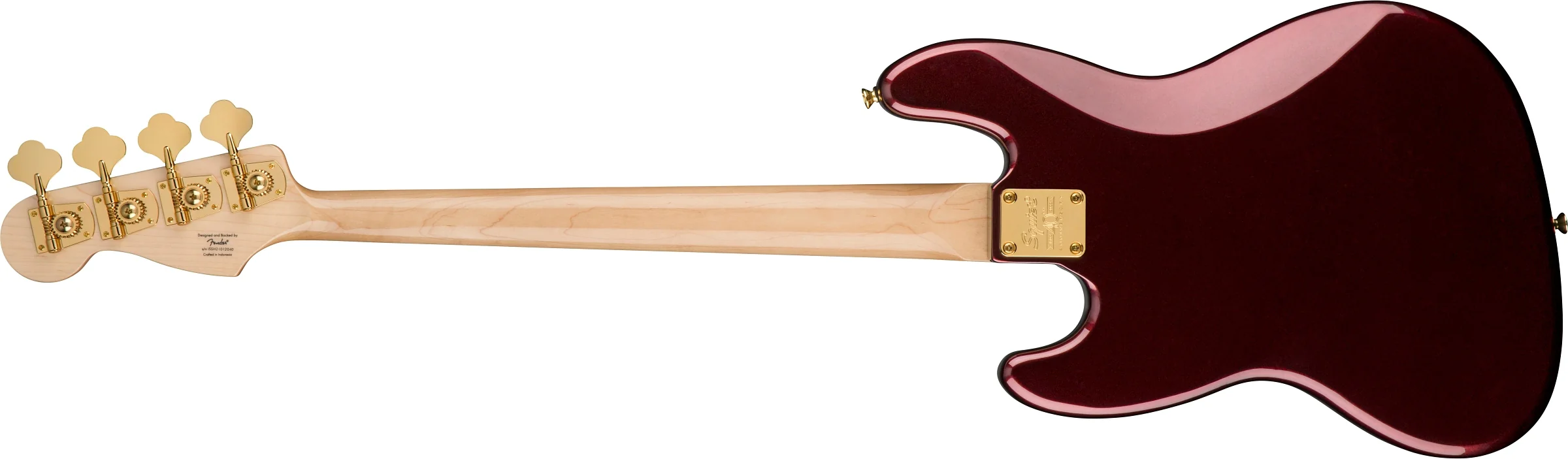 Squier 40th Anniversary Jazz Bass, Gold Edition - Image 11