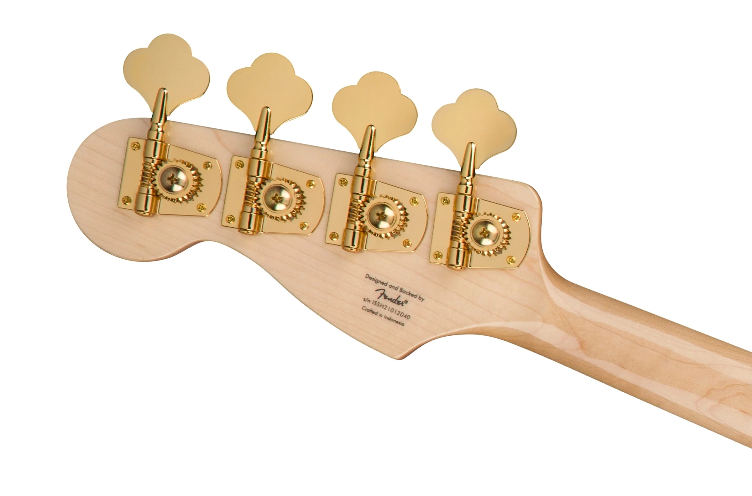 Squier 40th Anniversary Jazz Bass, Gold Edition - Image 13
