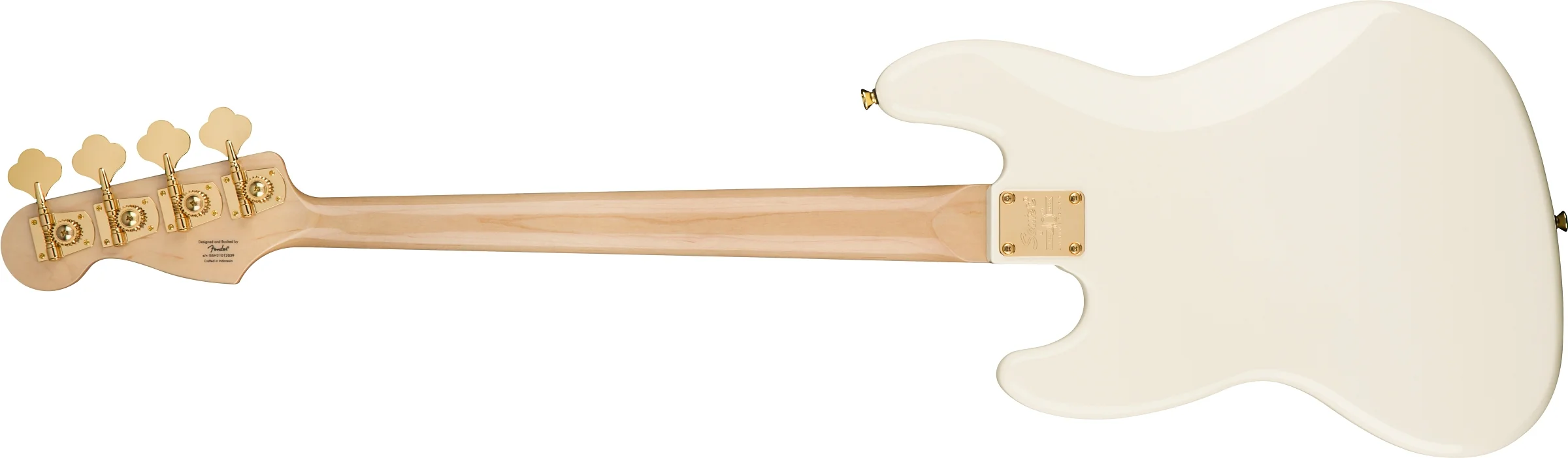 Squier 40th Anniversary Jazz Bass, Gold Edition - Image 5