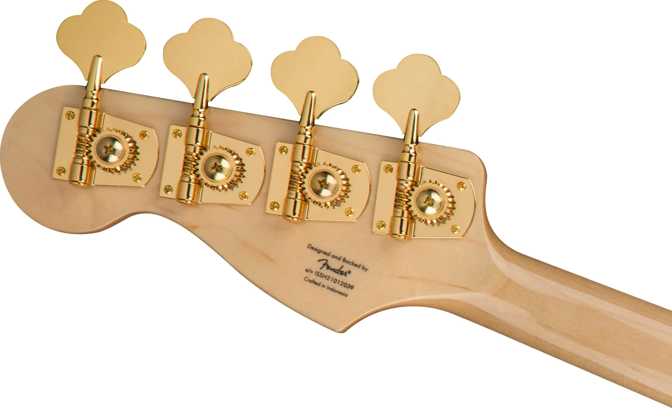 Squier 40th Anniversary Jazz Bass, Gold Edition - Image 7