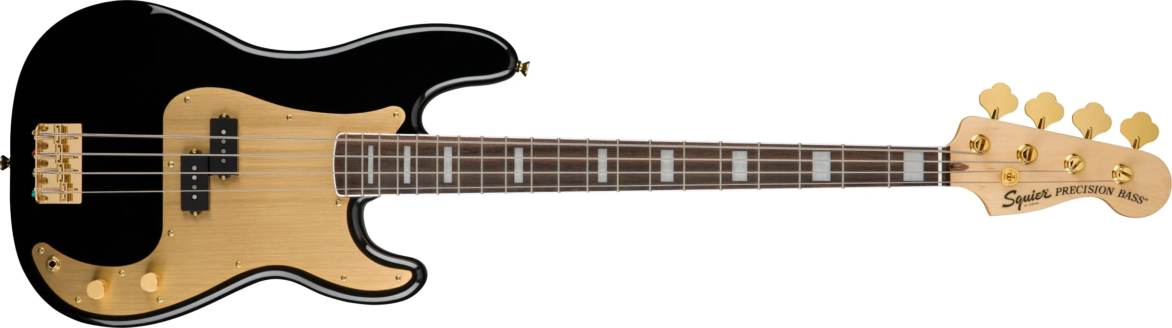 Squier 40th Anniversary Precision Bass, Gold Edition - Image 2