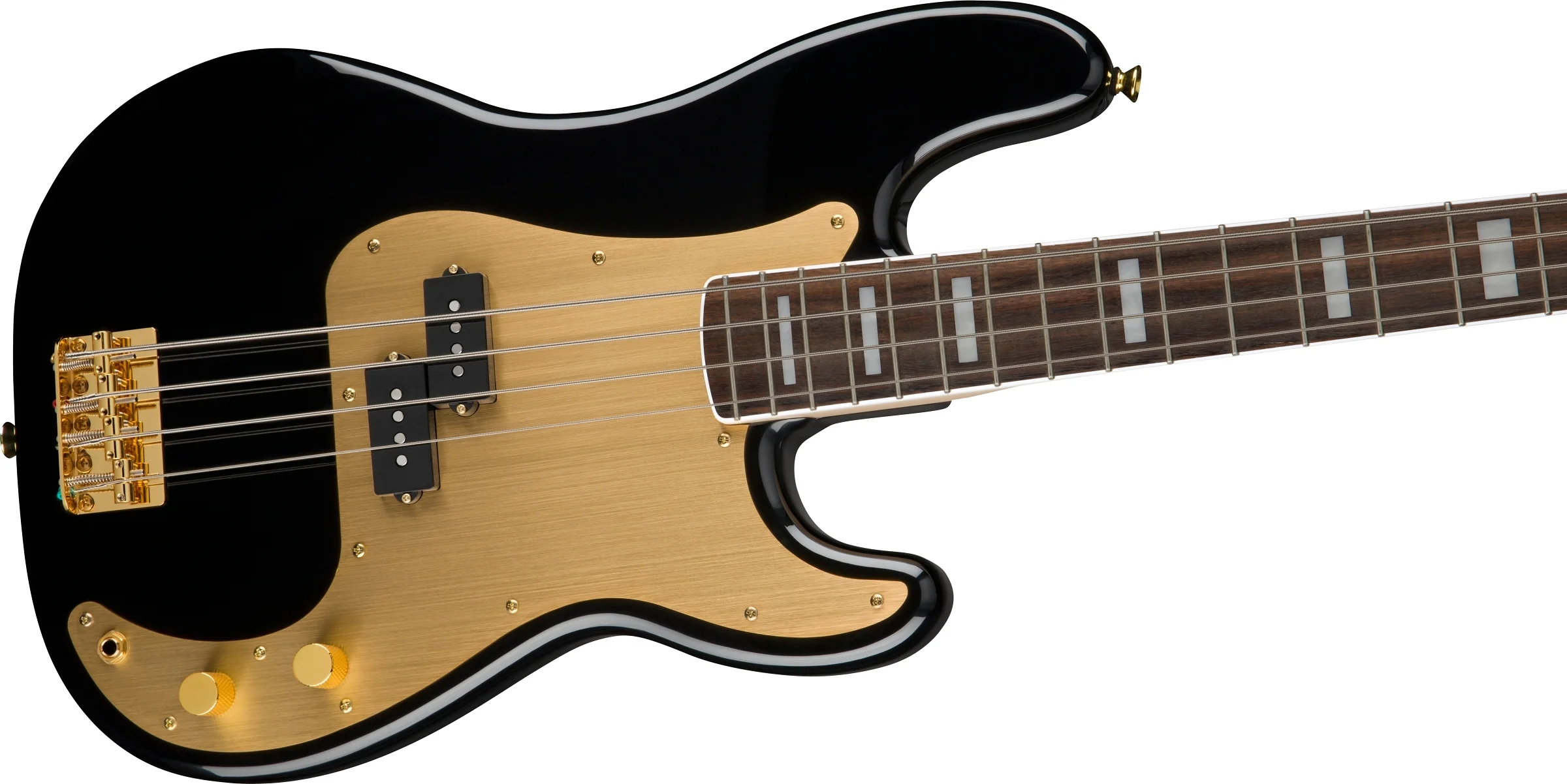 Squier 40th Anniversary Precision Bass, Gold Edition - Image 3