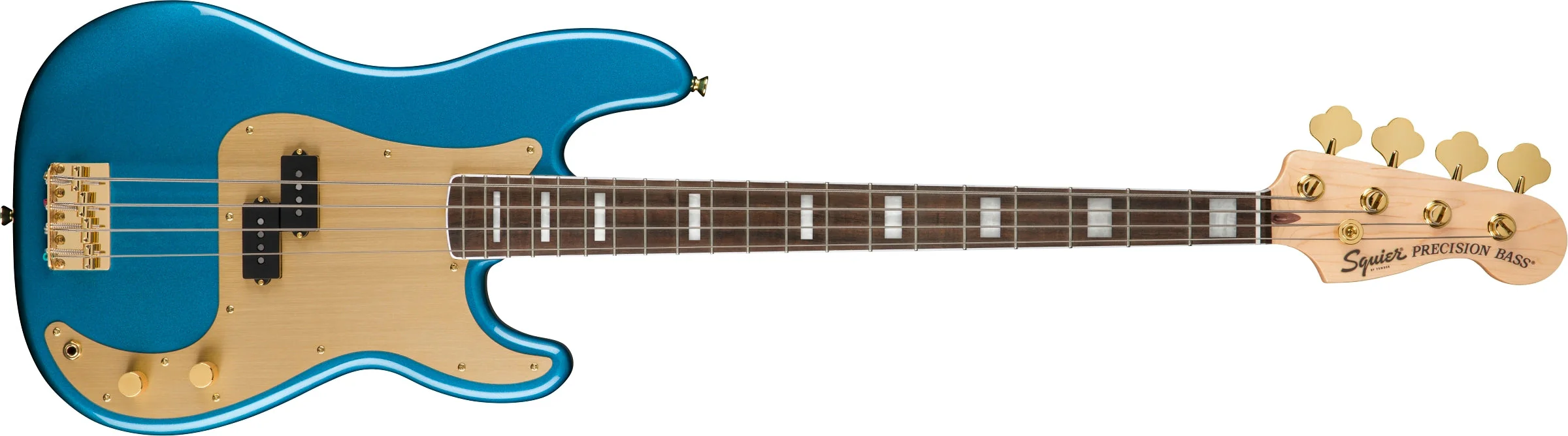 Squier 40th Anniversary Precision Bass, Gold Edition - Image 8