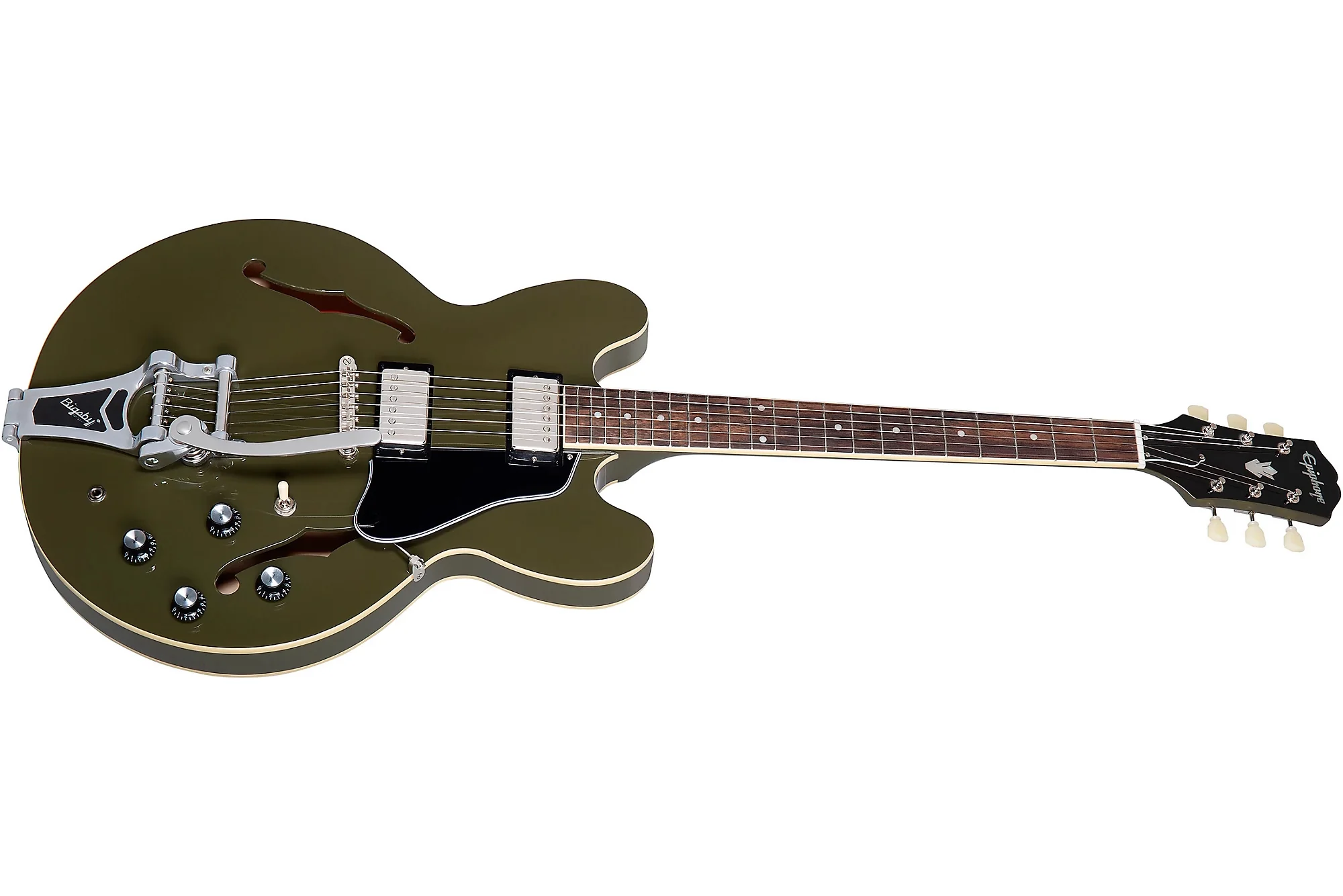 Epiphone Limited Edition ES-335 Bigsby, Olive Drab
