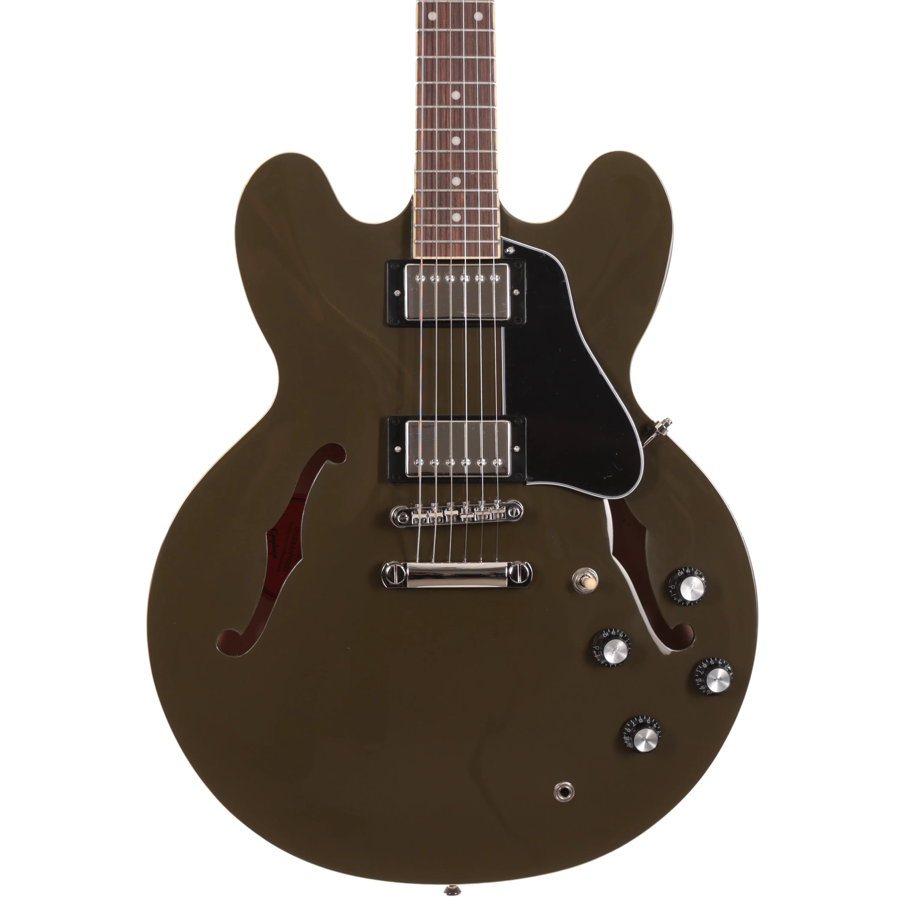 Epiphone Limited Edition ES-335, Olive Drab - Image 2