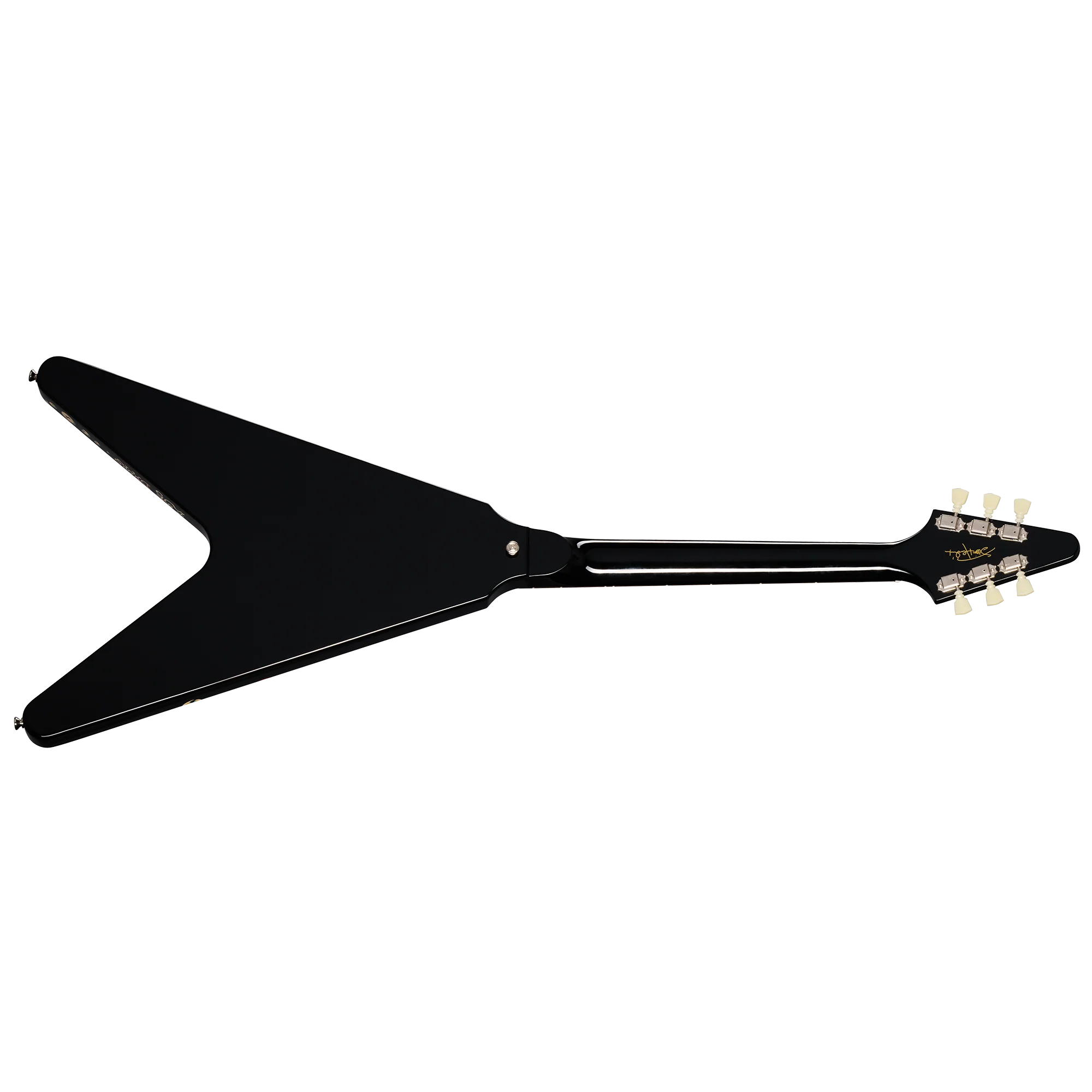 Epiphone Jimi Hendrix "Love Drops" Flying V Ebony - Image 2