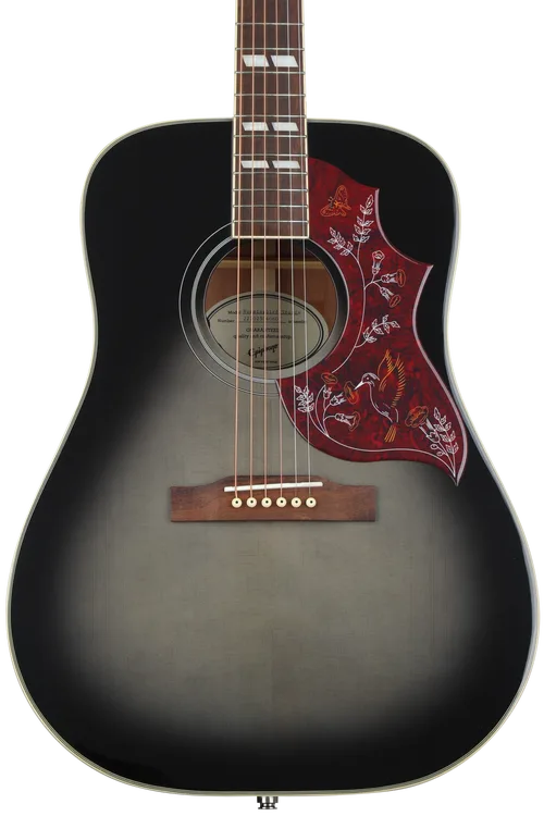 Epiphone Limited Edition Hummingbird Studio, Trans Ebony - Image 2