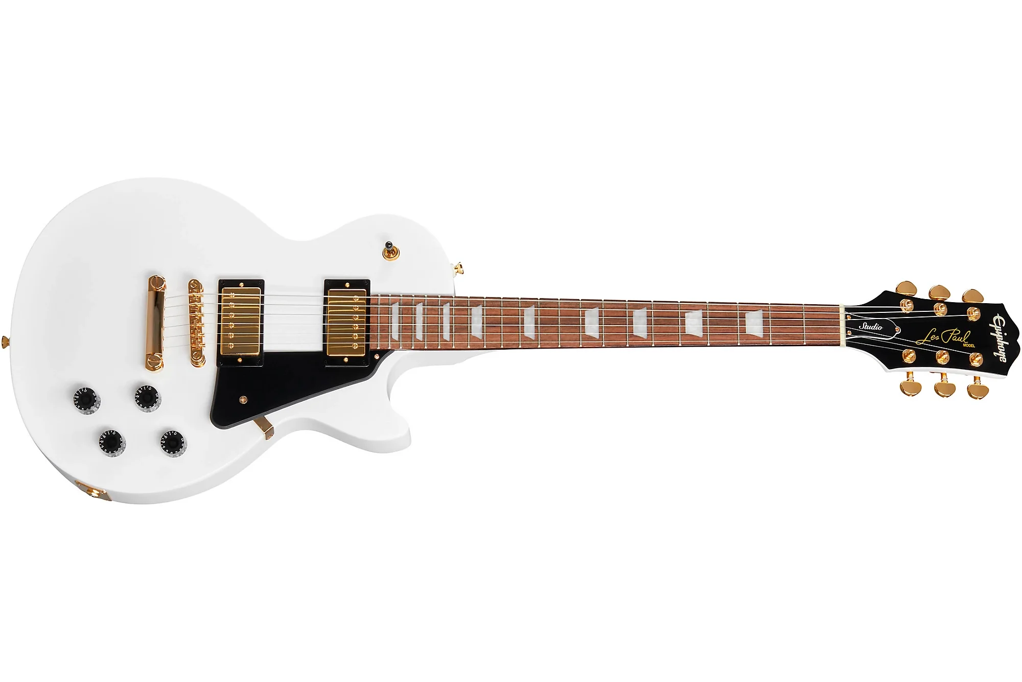 Epiphone Limited Edition Les Paul Studio Gold, Alpine White