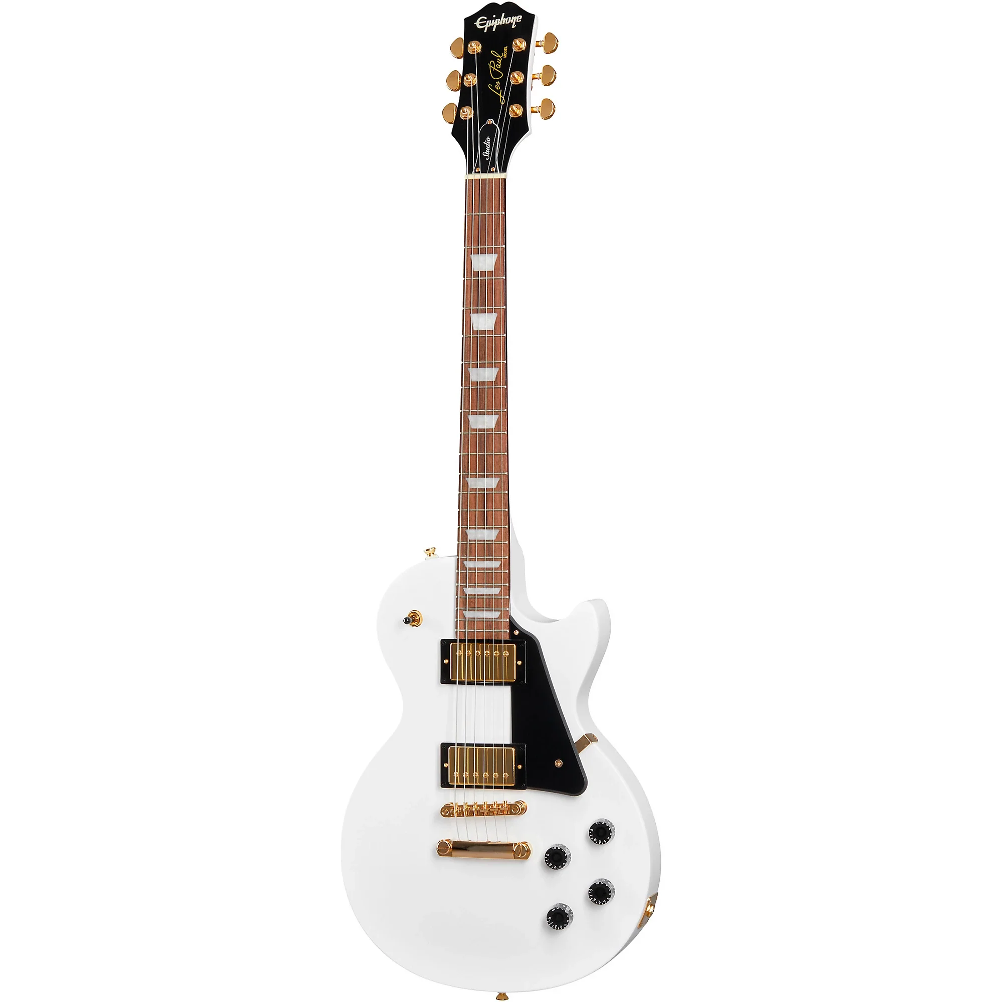 Epiphone Limited Edition Les Paul Studio Gold, Alpine White - Image 2