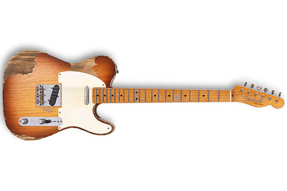 Fender Custom Shop 1950 Telecaster, Heavy Relic, Natural 3 Tone Sunburst, Masterbuilt by Levi Perry