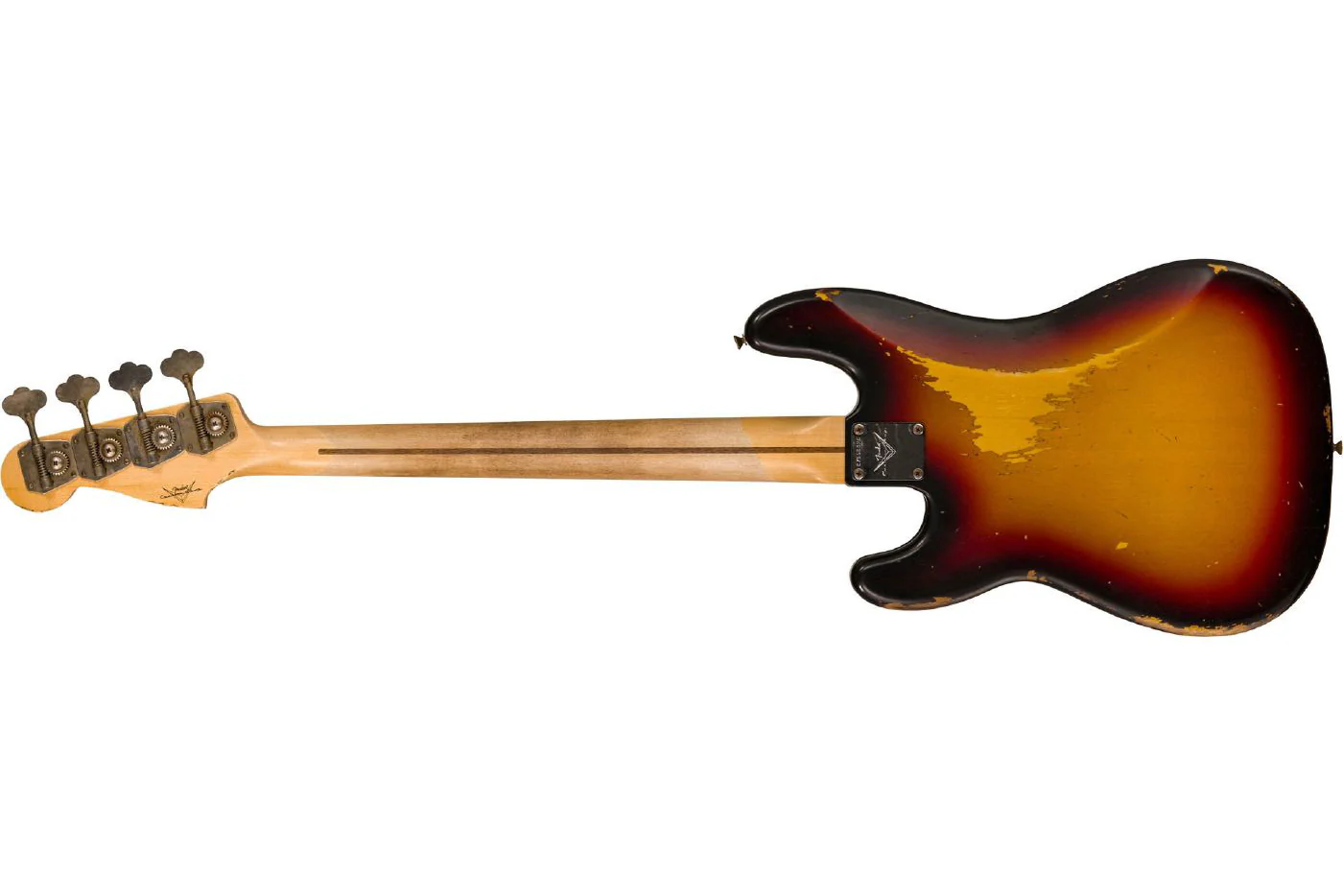 Fender Custom Shop 1958 Precision Bass Heavy Relic, 3-Color Sunburst - Image 2