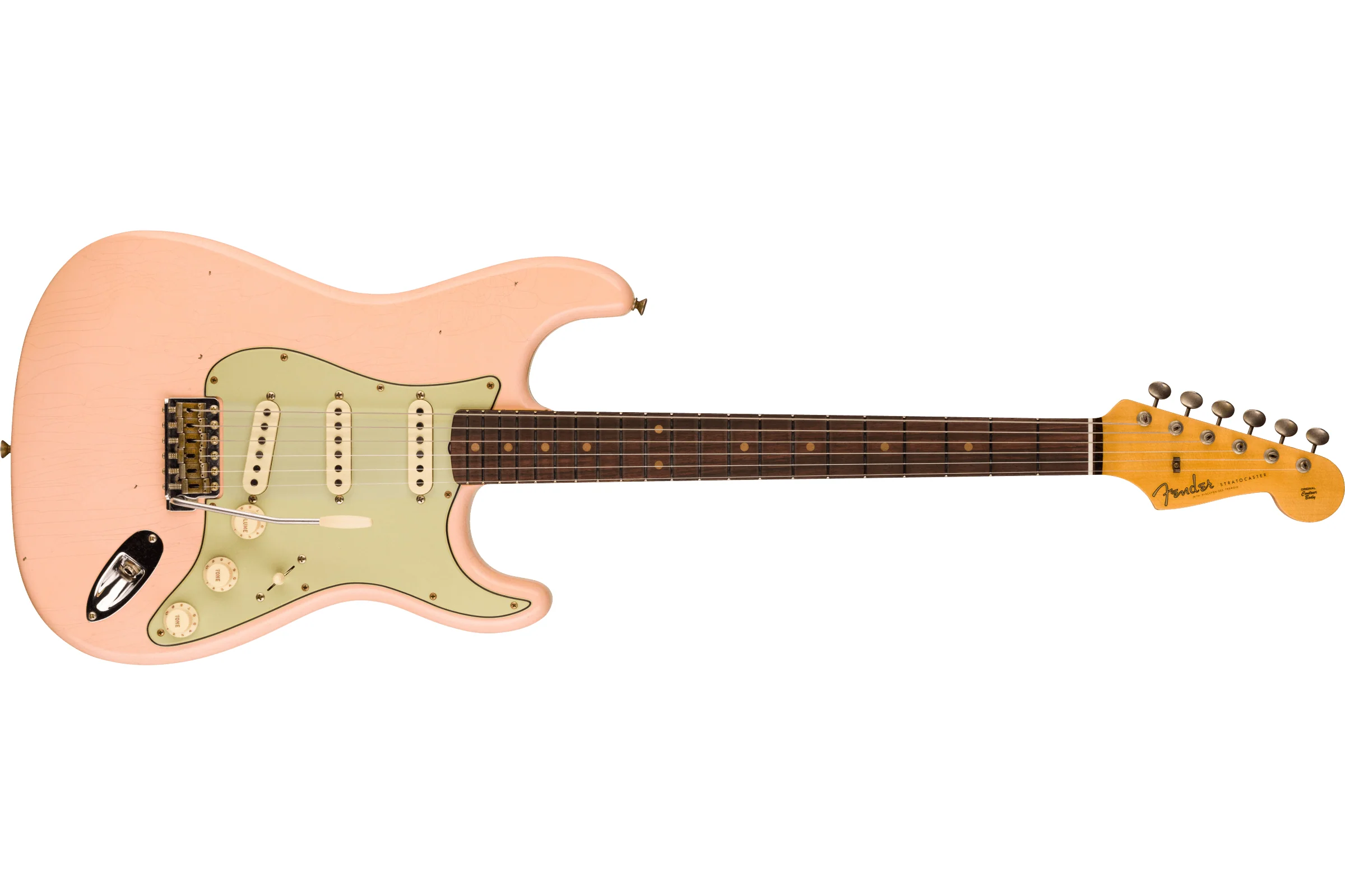 Fender Custom Shop 1959 Stratocaster Journeyman Relic, Super Faded Aged Shell Pink