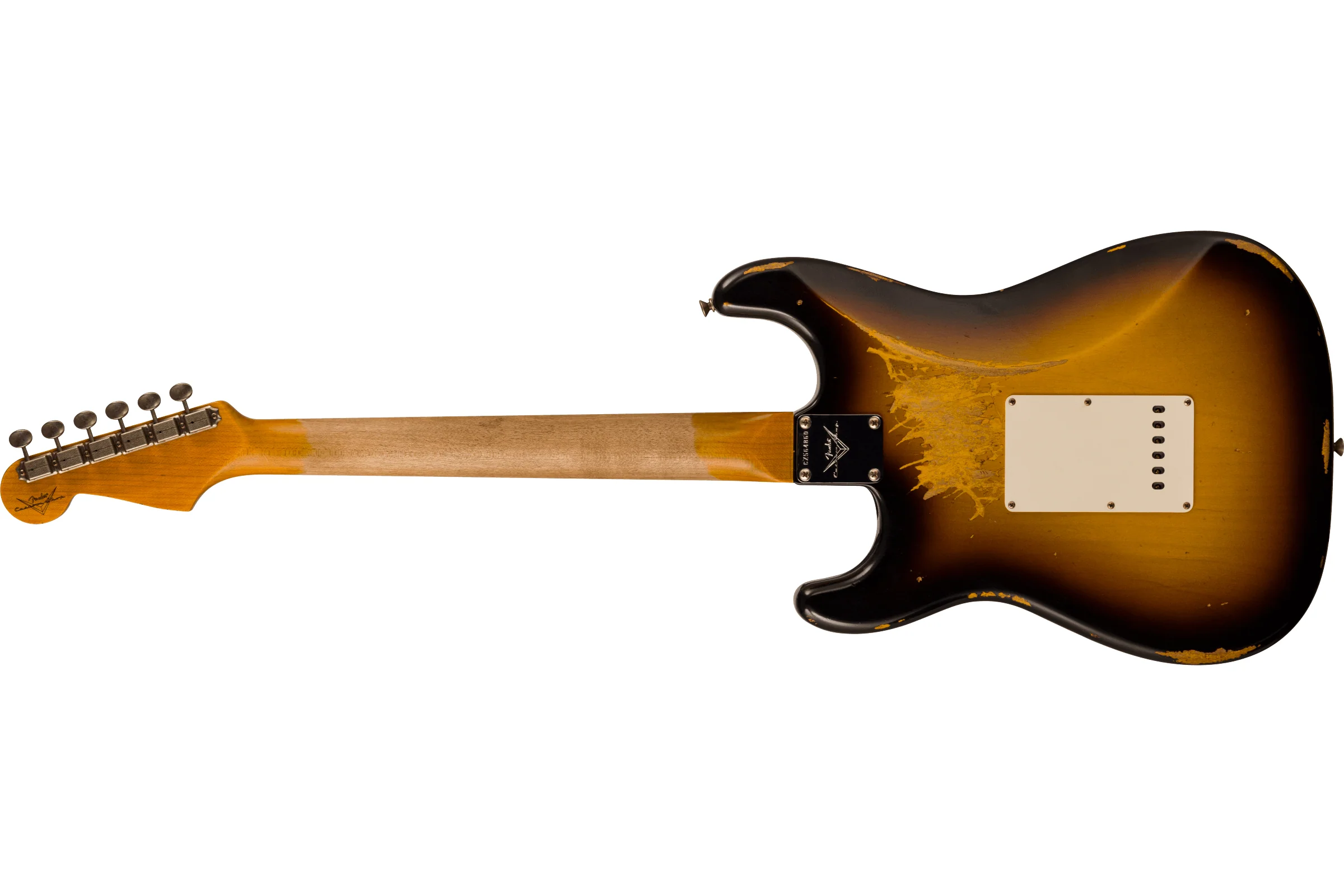 Fender Custom Shop 1960 Stratocaster Heavy Relic, Faded Aged 3-Color Sunburst - Image 2