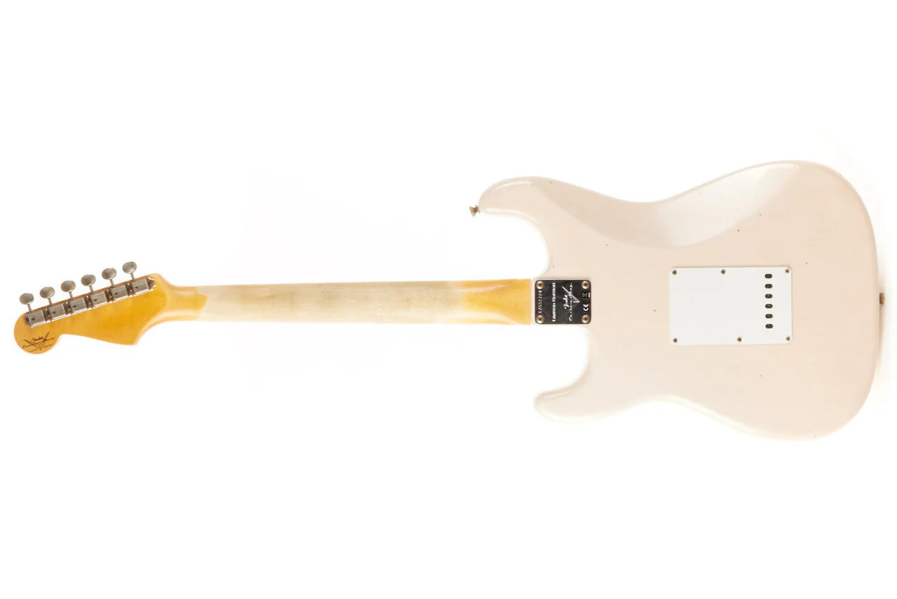 Fender Custom Shop 1960 Stratocaster Journeyman Relic - Super Faded Aged Shell Pink - Image 2