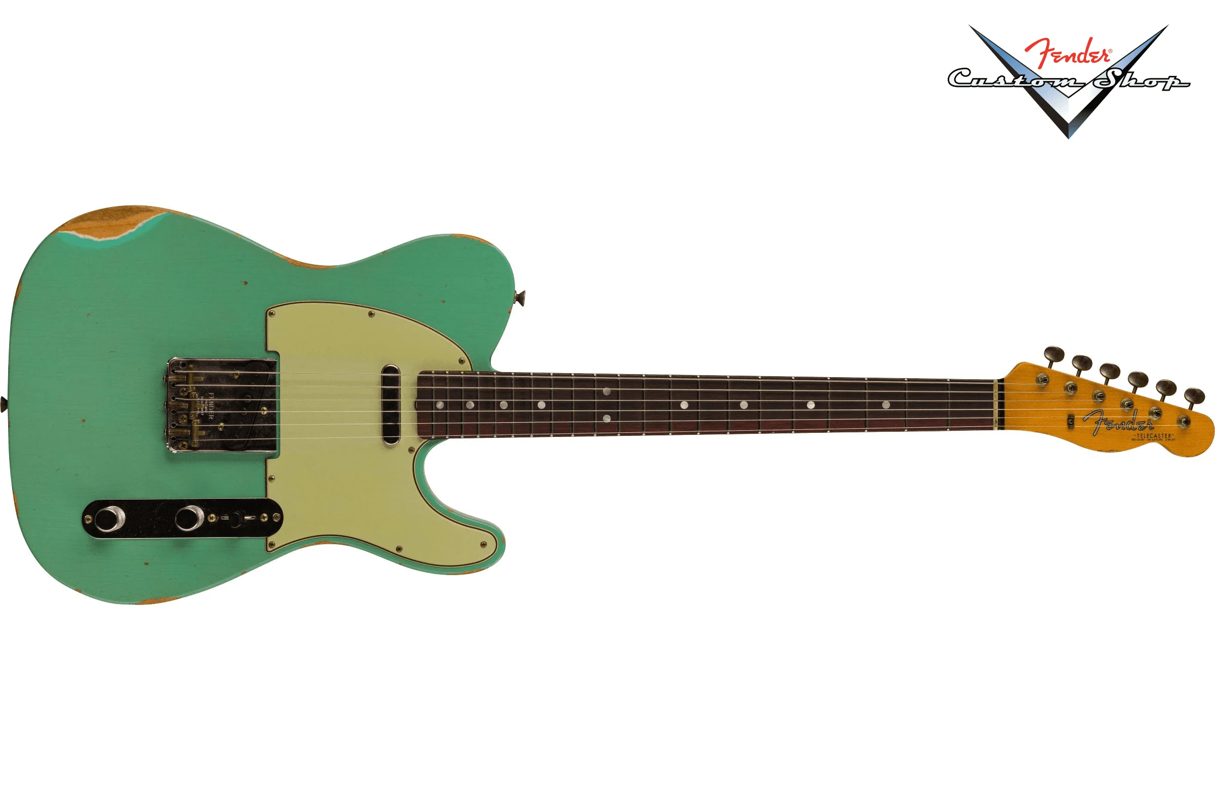 Fender Custom Shop 1964 Telecaster Relic, Aged Sea Foam Green