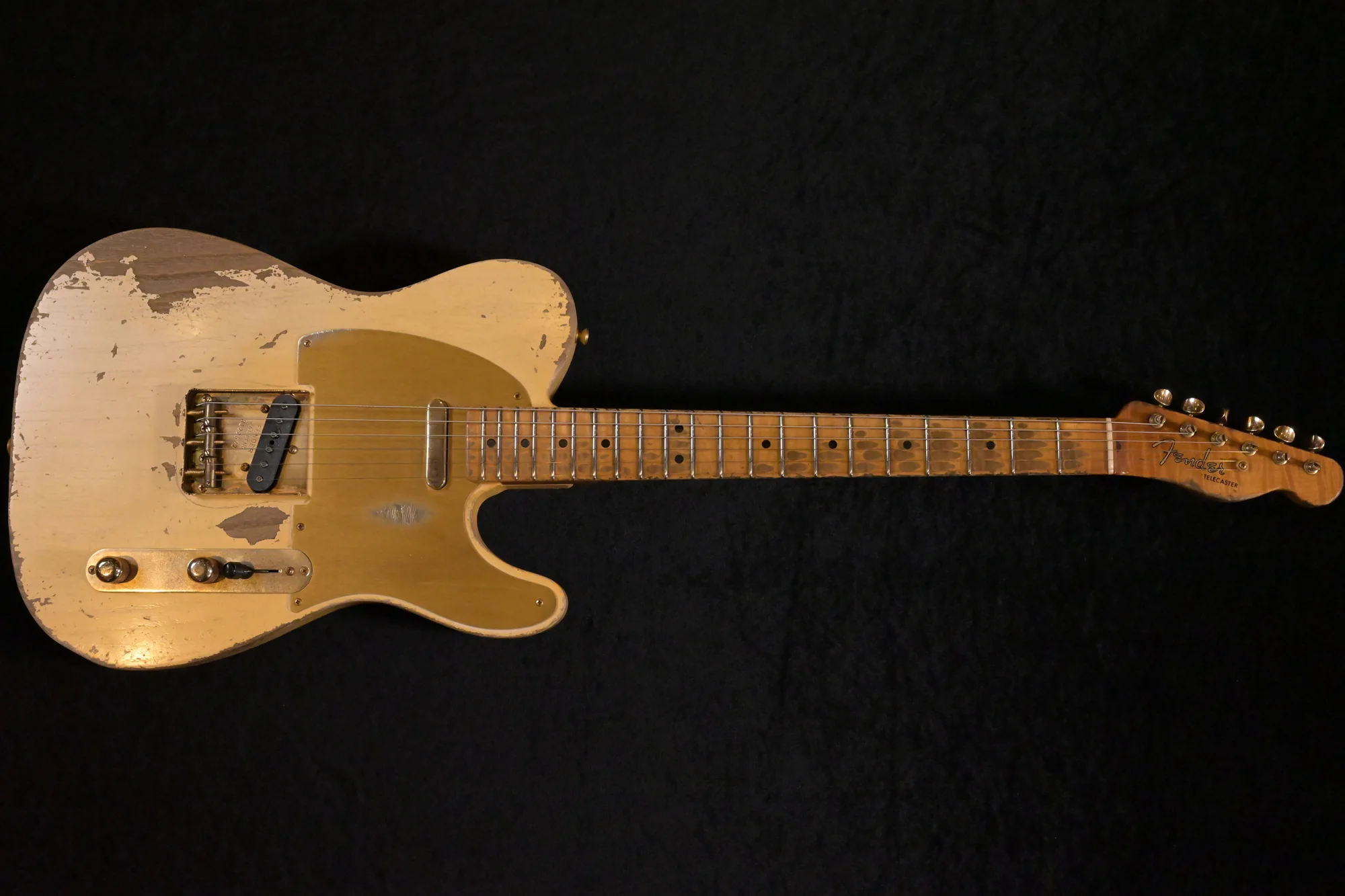 Fender Custom Shop 52 Telecaster Heavy Relic, White Blonde - Dale Wilson