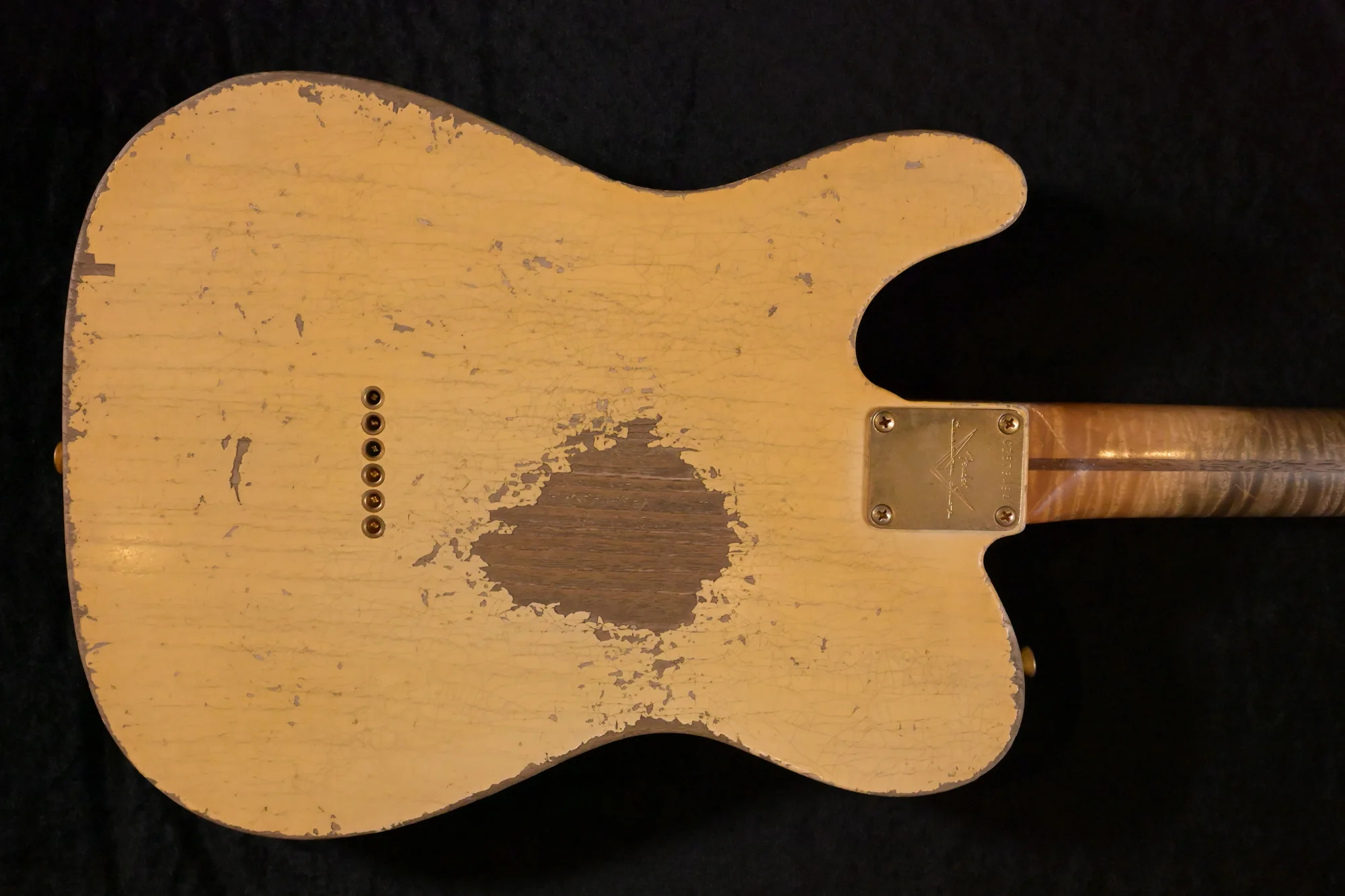 Fender Custom Shop 52 Telecaster Heavy Relic, White Blonde - Dale Wilson - Image 2
